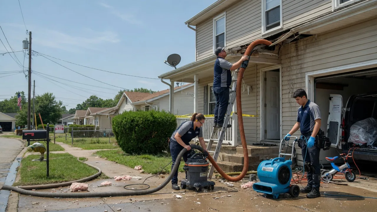 Water Damage Restoration in Mulkeytown, IL near me